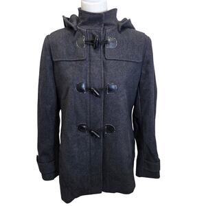 Croft & Barrow Grey Wool  Coat Woman's Size Medium